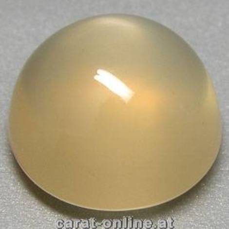 Mondstein Cabochon rund gelblich 12,81 ct Mondstein Cabochon rund gelblich 12,81 ct