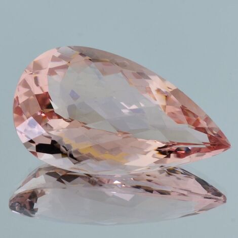 Morganit Tropfen-Schachbrett rosa 67,85 ct.