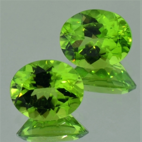 Peridot Duo oval 7,60 ct Peridot Duo oval 7,60 ct