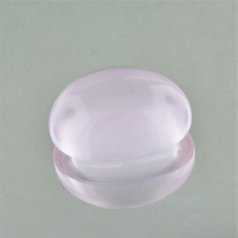 Rosenquarz Cabochon oval hellrosa 13,84 ct Rosenquarz Cabochon oval hellrosa 13,84 ct