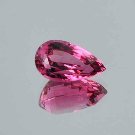 Rubellit, Tropfen facettiert (3,11 ct.) aus Kongo (Kivu Region)