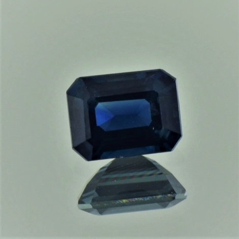 Saphir octagon dunkelblau 1,12 ct Saphir octagon dunkelblau 1,12 ct