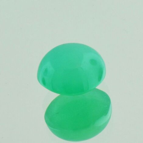 Smaragd Cabochon oval grün 7,37 ct