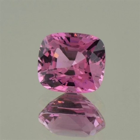 Spinel cushion pink untreated 3.13 ct