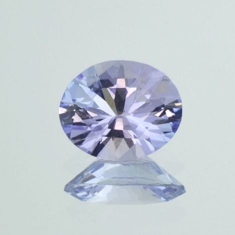 Tansanit, Design-Oval facettiert (3,25 ct.) aus Tansania (Merelani Hills)