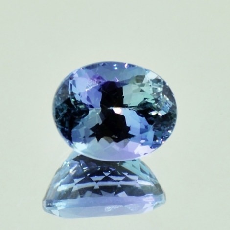 Tansanit oval ungebrannt 2,98 ct Tansanit oval ungebrannt 2,98 ct