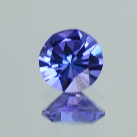 Tansanit, Rund facettiert (1,51 ct.) aus Tansania