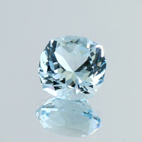 Topas Design-Antik hellblau unbehandelt 7,63 ct.