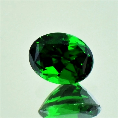 Tsavorit oval dunkelgruen 1,27 ct Tsavorit oval dunkelgruen 1,27 ct