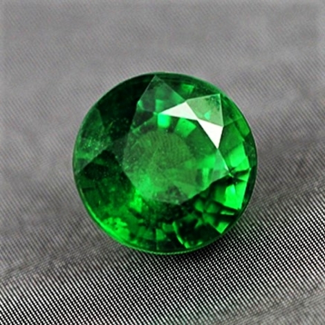 Tsavorit rund intensives gruen 2,53 ct. Tsavorit rund intensives gruen 2,53 ct.