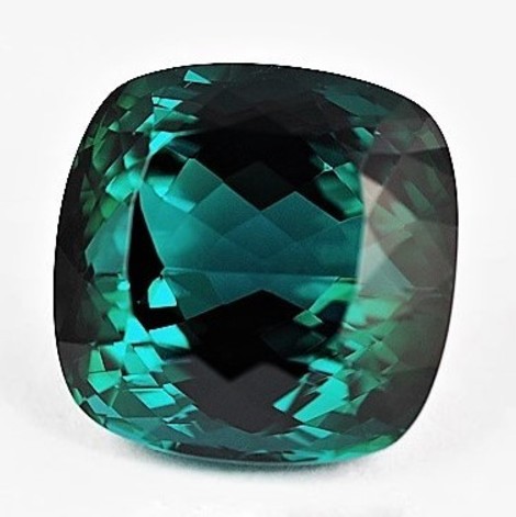 Turmalin antikquadrat blaugrün 42,04 ct Turmalin antikquadrat blaugrün 42,04 ct