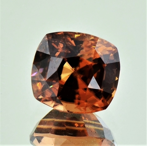 Zirkon antik orangebraun 7,19 ct Zirkon antik orangebraun 7,19 ct
