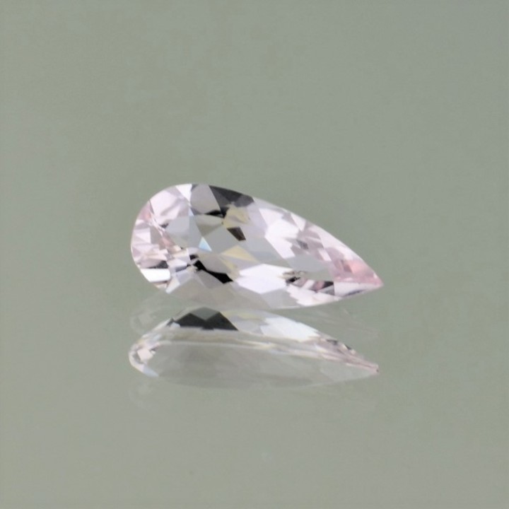 Morganite pear light pink 1.59 ct