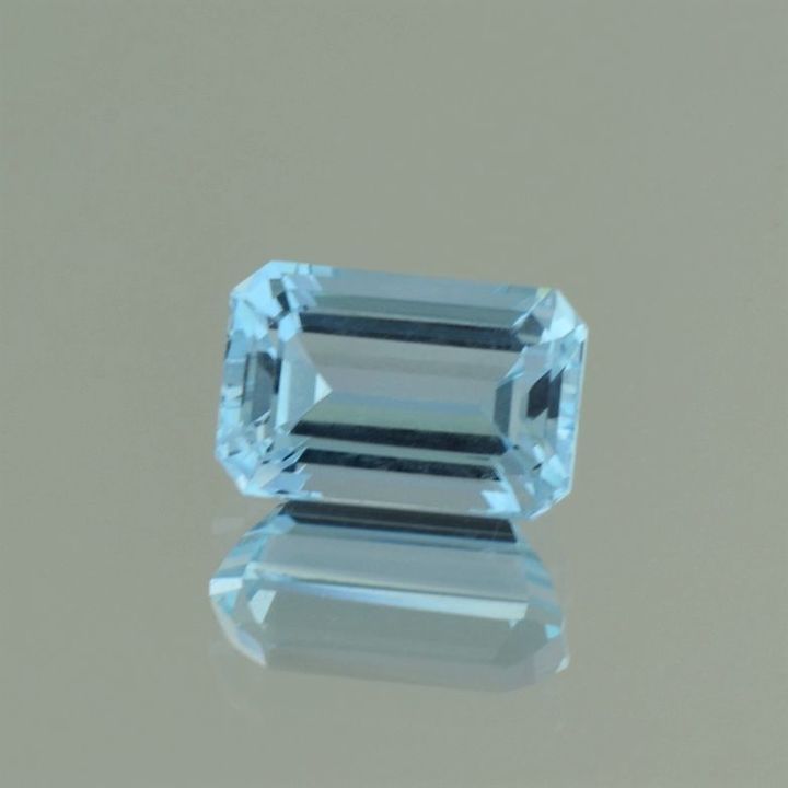 Aquamarin octagon hellblau 4,19 ct