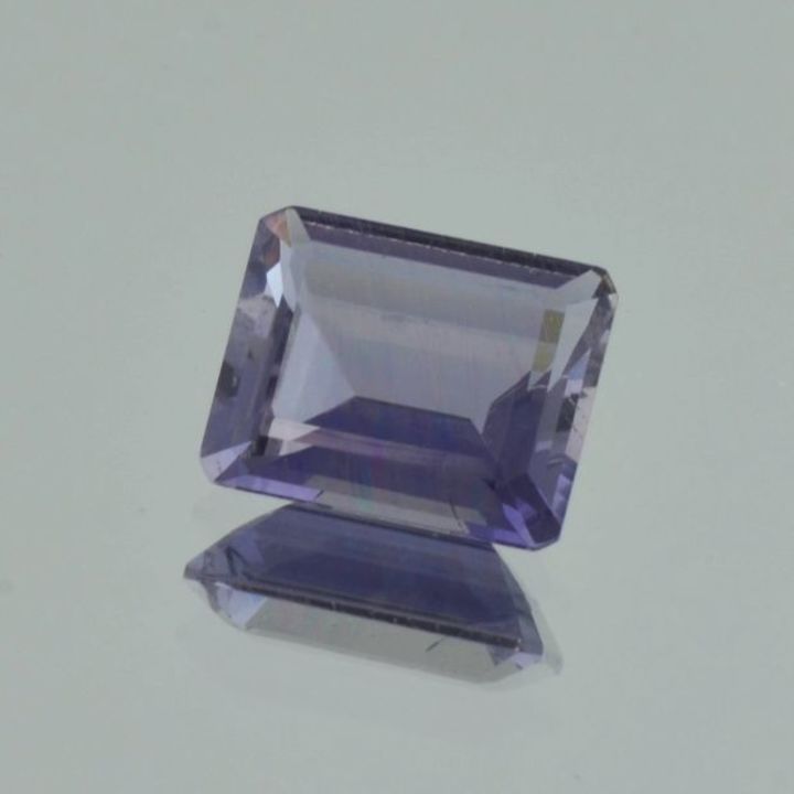 Iolite octagon blue untreated 4.57 ct