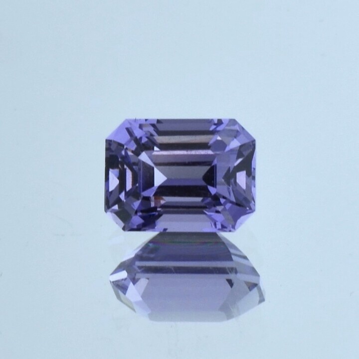 Spinel octagon blue 2.55 ct