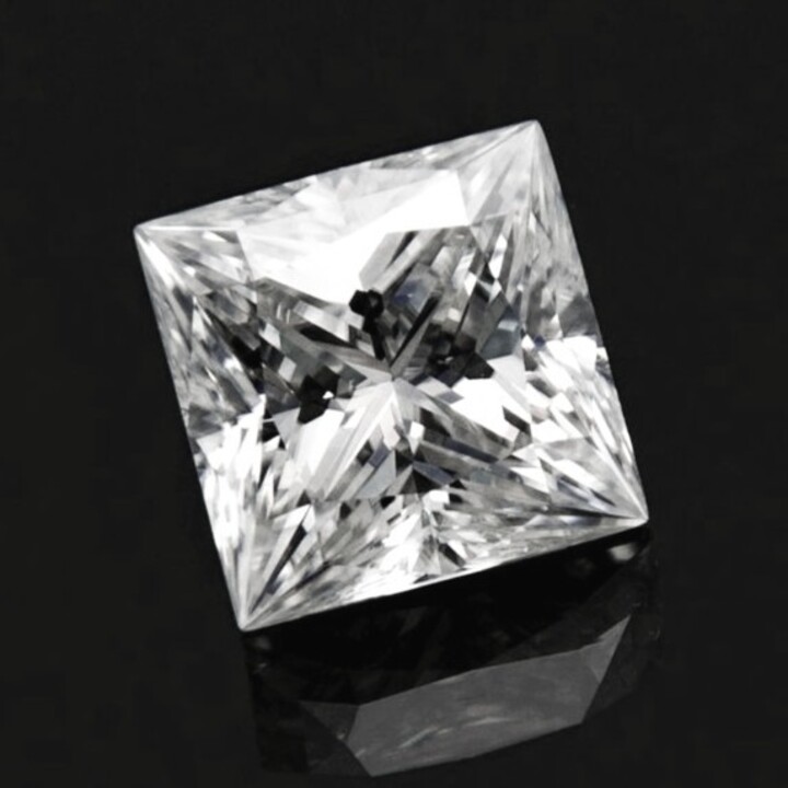 Diamond princess feines white G loupe clean 1.01 ct