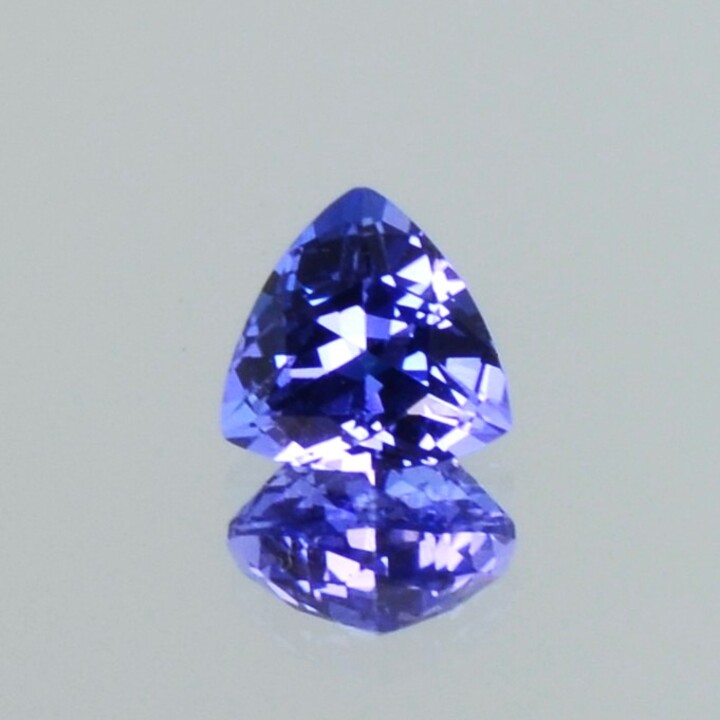 Tansanit Trillion blau 1,22 ct