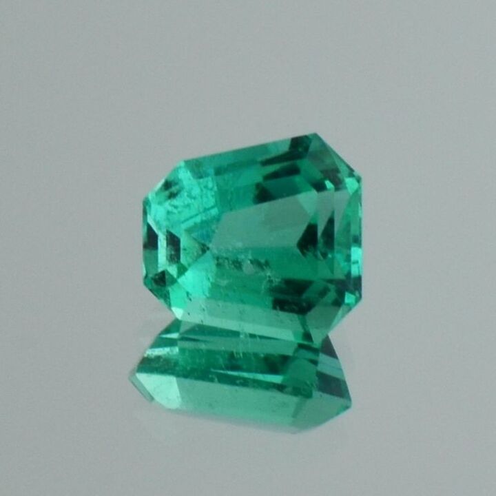 Smaragd Trapez grün unbehandelt 1,15 ct.