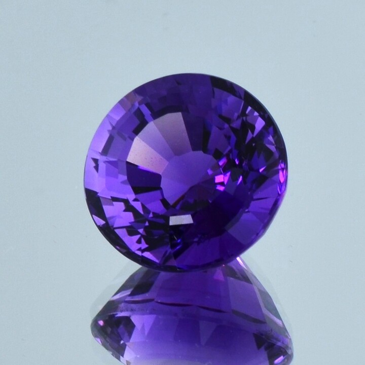 Amethyst rund violett 11,45 ct.