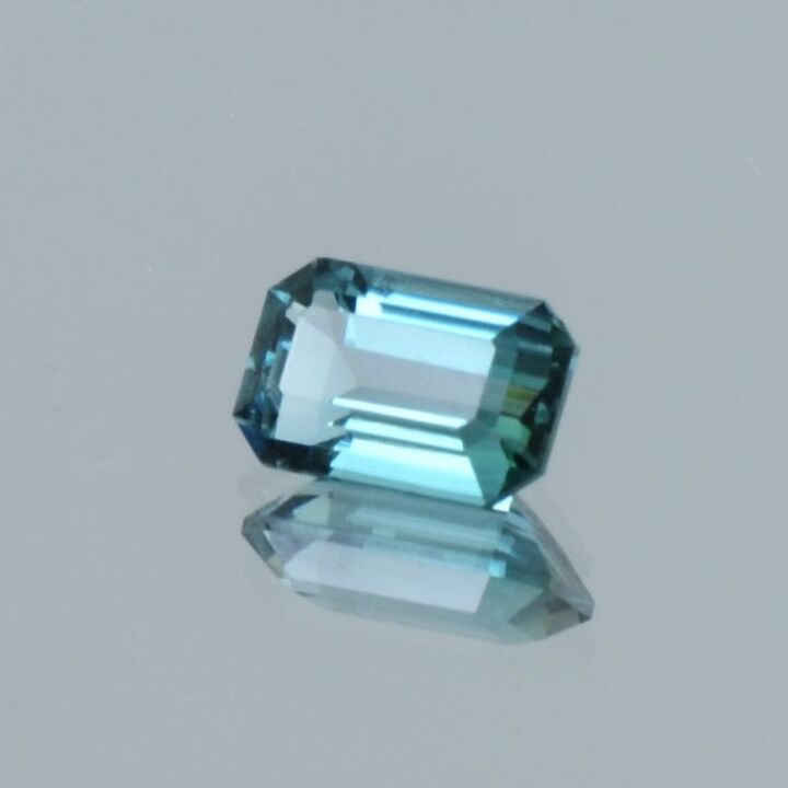 Indicolite Tourmaline octagon 1.69 ct.