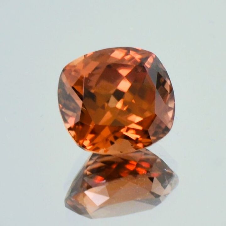 Zirkon antik orangebraun unbehandelt 5,00 ct.