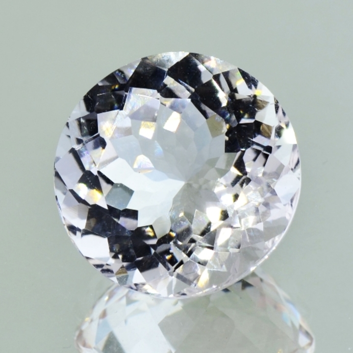 Morganit rund blassrosa 41,97 ct