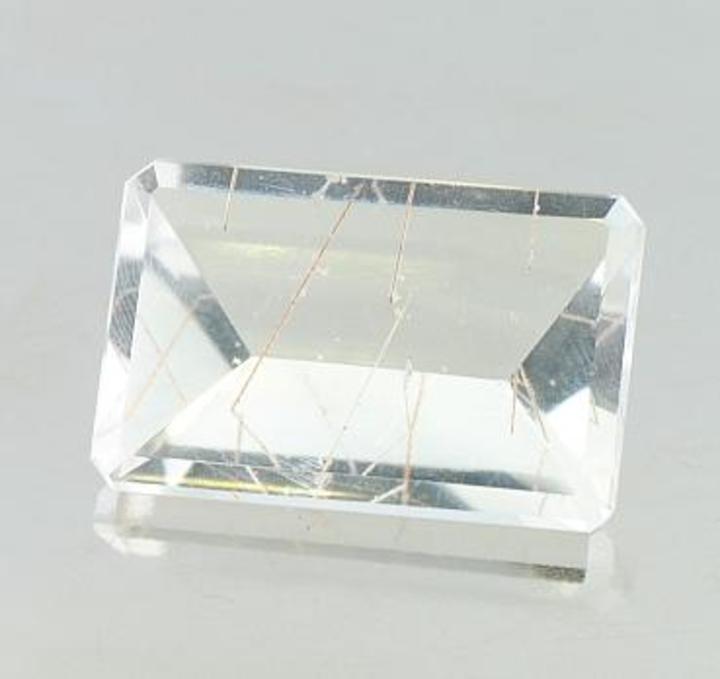 Rutilated Quartz Baguette 17.48 ct