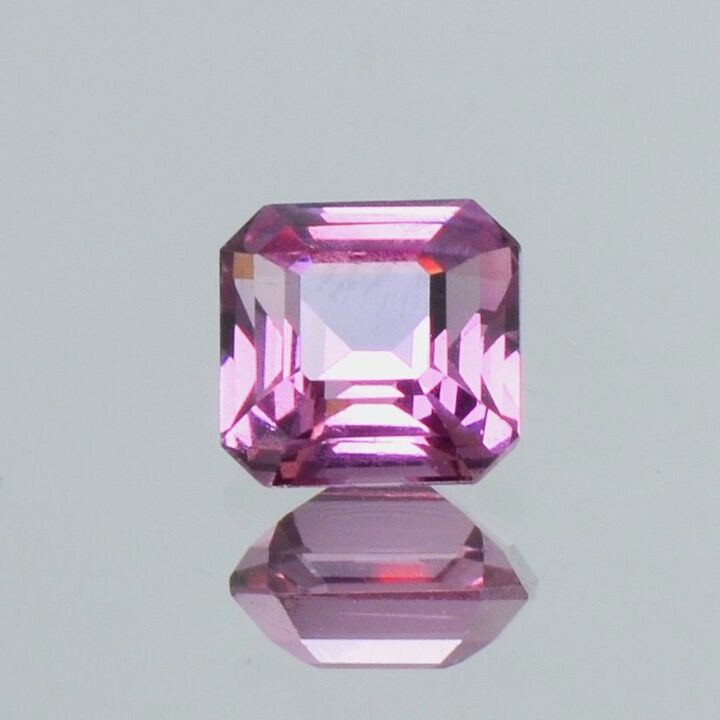 Spinel octagon purplish pink untreated 2.11 ct