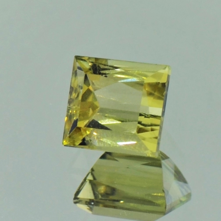 Turmalin Rechteck gelbgrün 1,90 ct