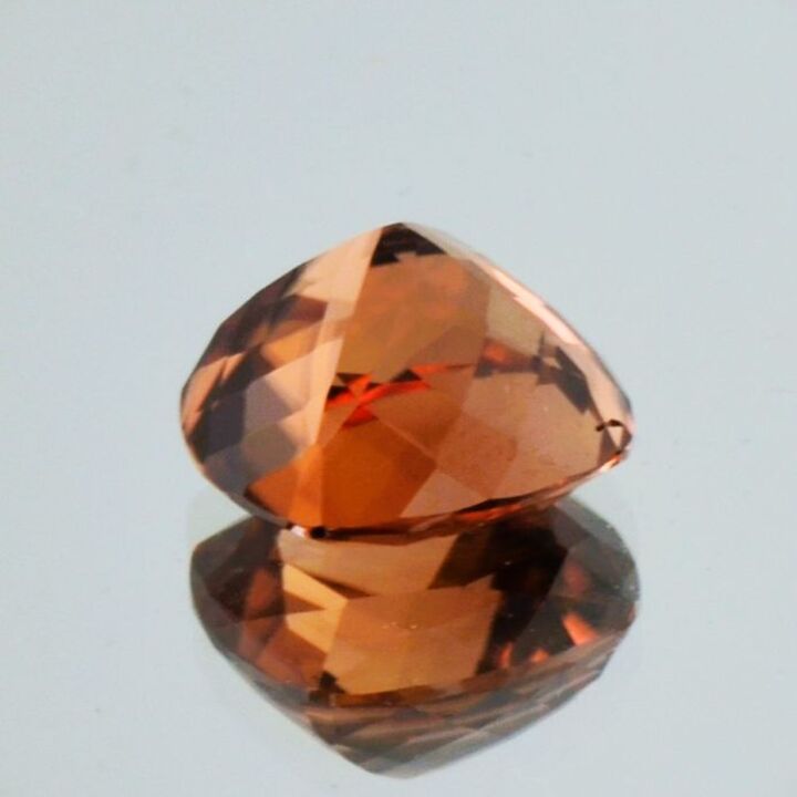 Zirkon antik orangebraun unbehandelt 5,00 ct.