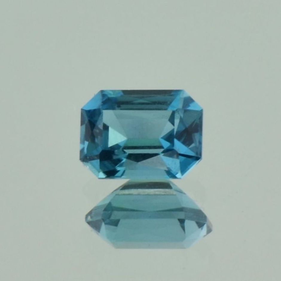 Indigolith Turmalin octagon blau 1,78 ct