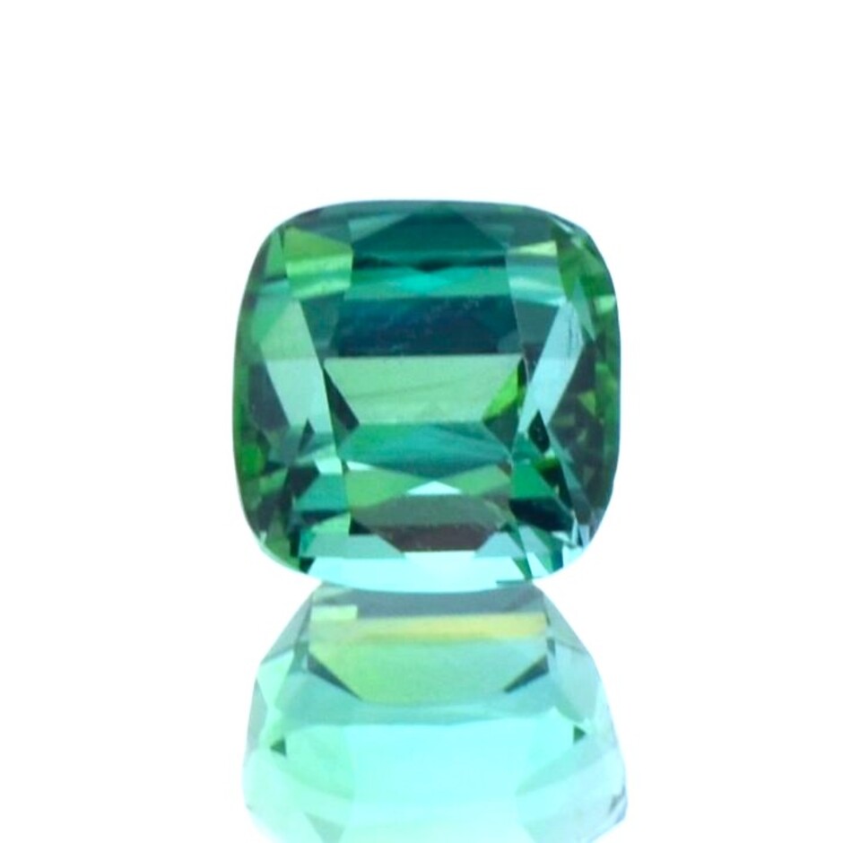 Turmalin antik blaugrün 4,89 ct.