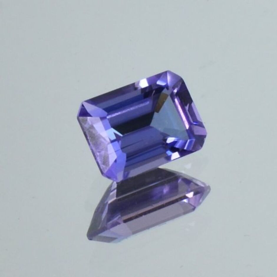 Tanzanite octagon blue 1.86 ct