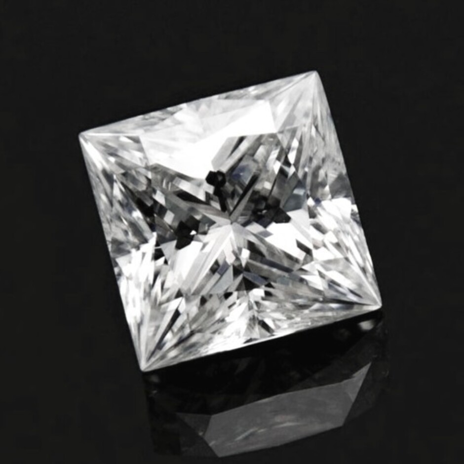 Diamond princess feines white G loupe clean 1.01 ct