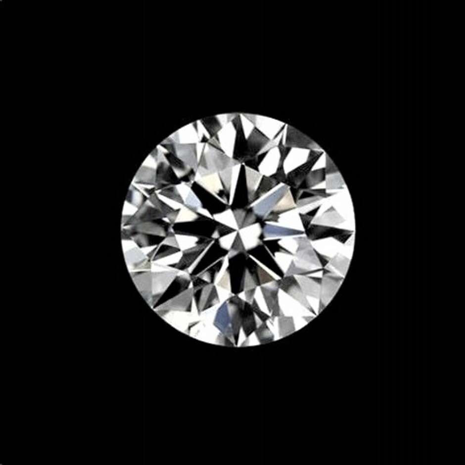 Diamant Brillant feines Weiss (F) vvs2 0,15 ct