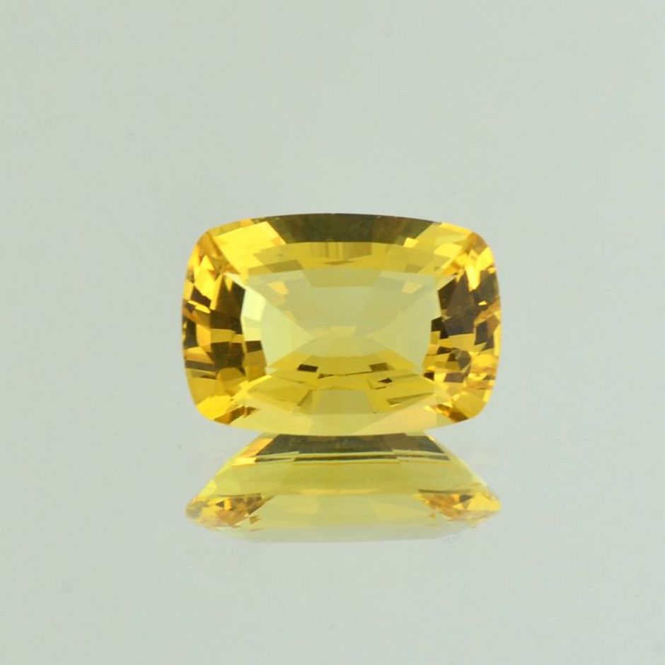 Goldberyll antik intensives Gelb 4,89 ct