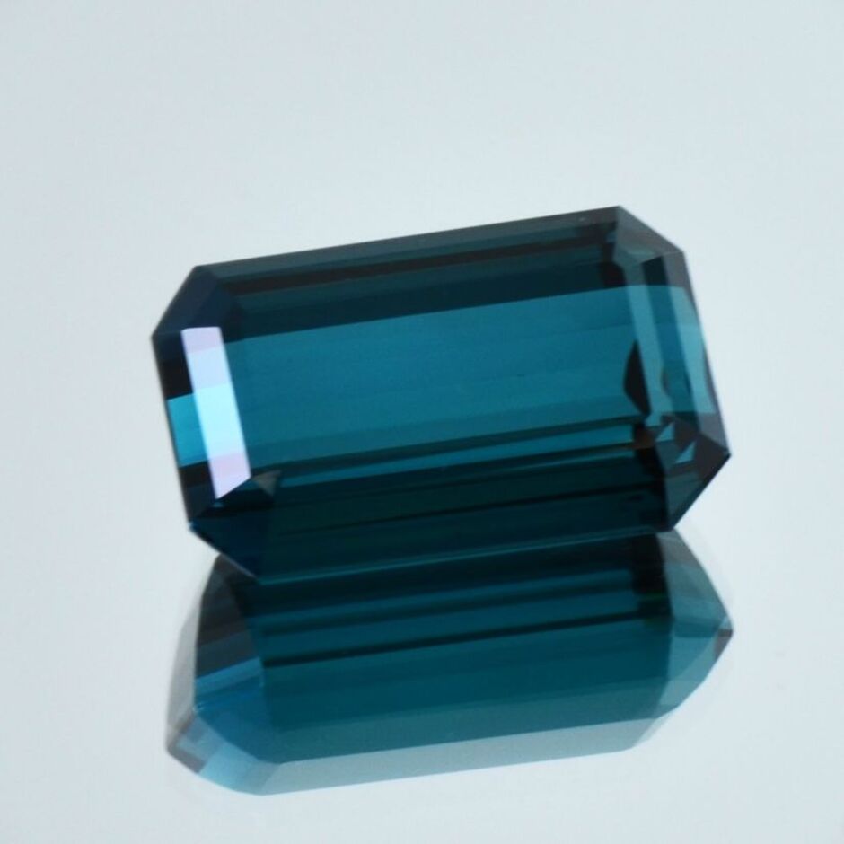Indigolith Turmalin octagon 18,59 ct