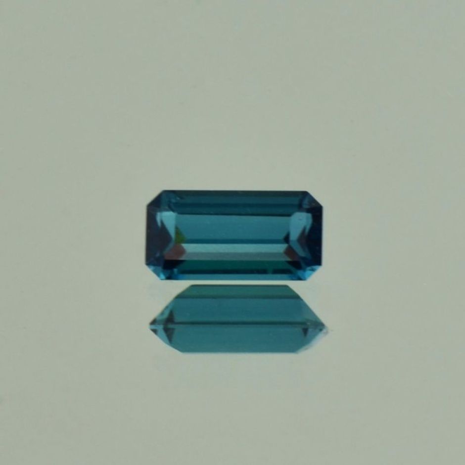 Indicolite Tourmaline octagon blue 1.67 ct