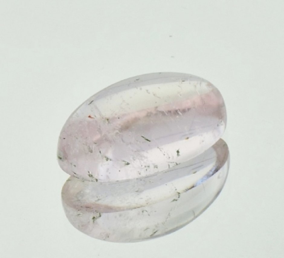 Morganite cabochon oval 10.04 ct