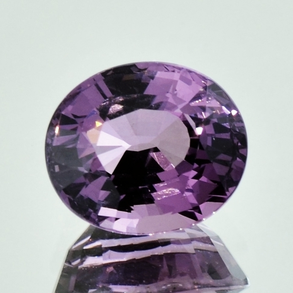 Spinel oval lavender 7.39 ct